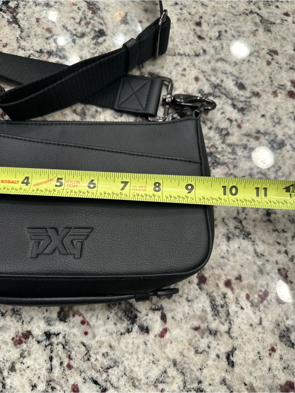 PXG Parsons Xtreme Golf Black Crossbody Bag - Sleek & Versatile